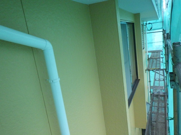 塗装後の外壁の状態です