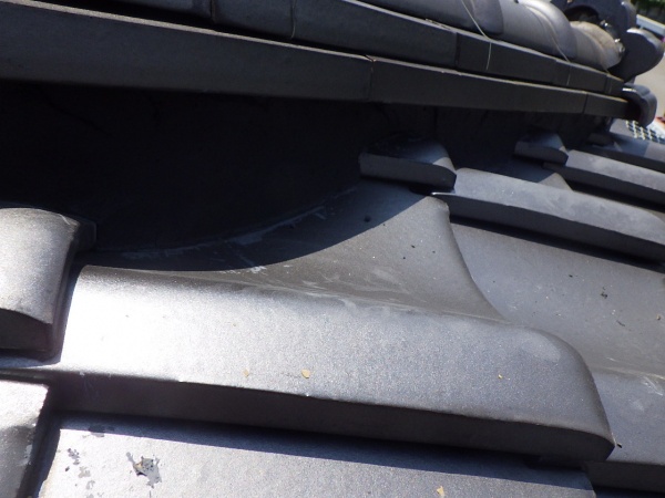 三日月漆喰の打ち増し終了です