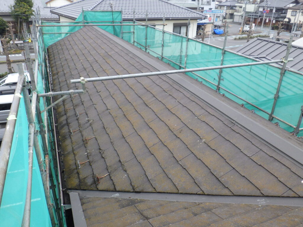 施工前の屋根の状態です