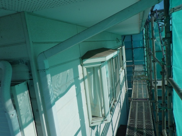 洗浄前の外壁の状態です