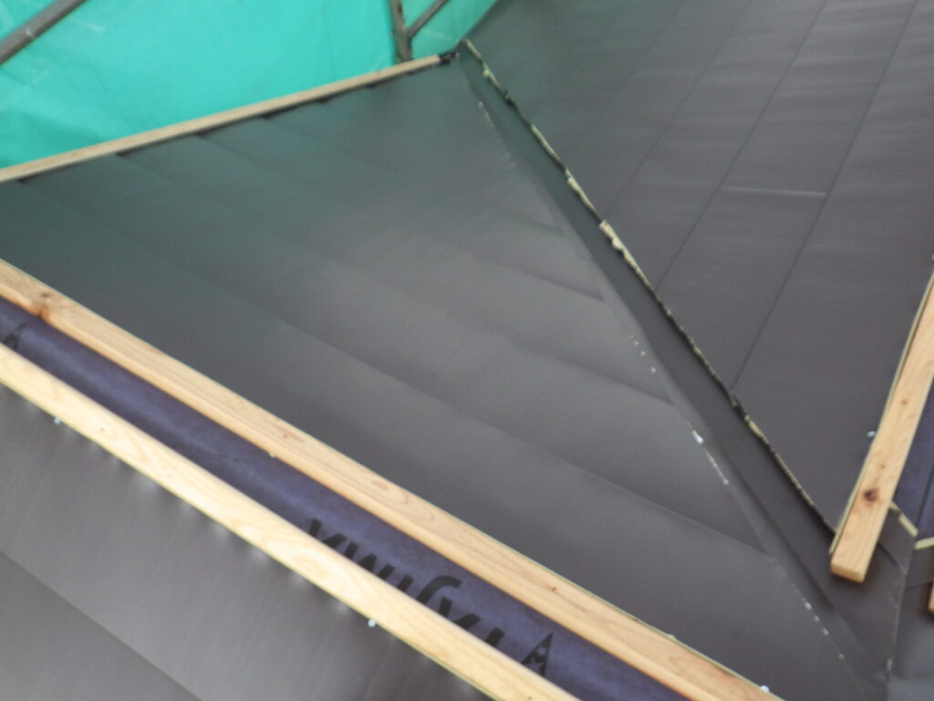 施工後の屋根の状態