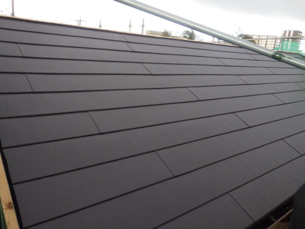 施工後の屋根の状態