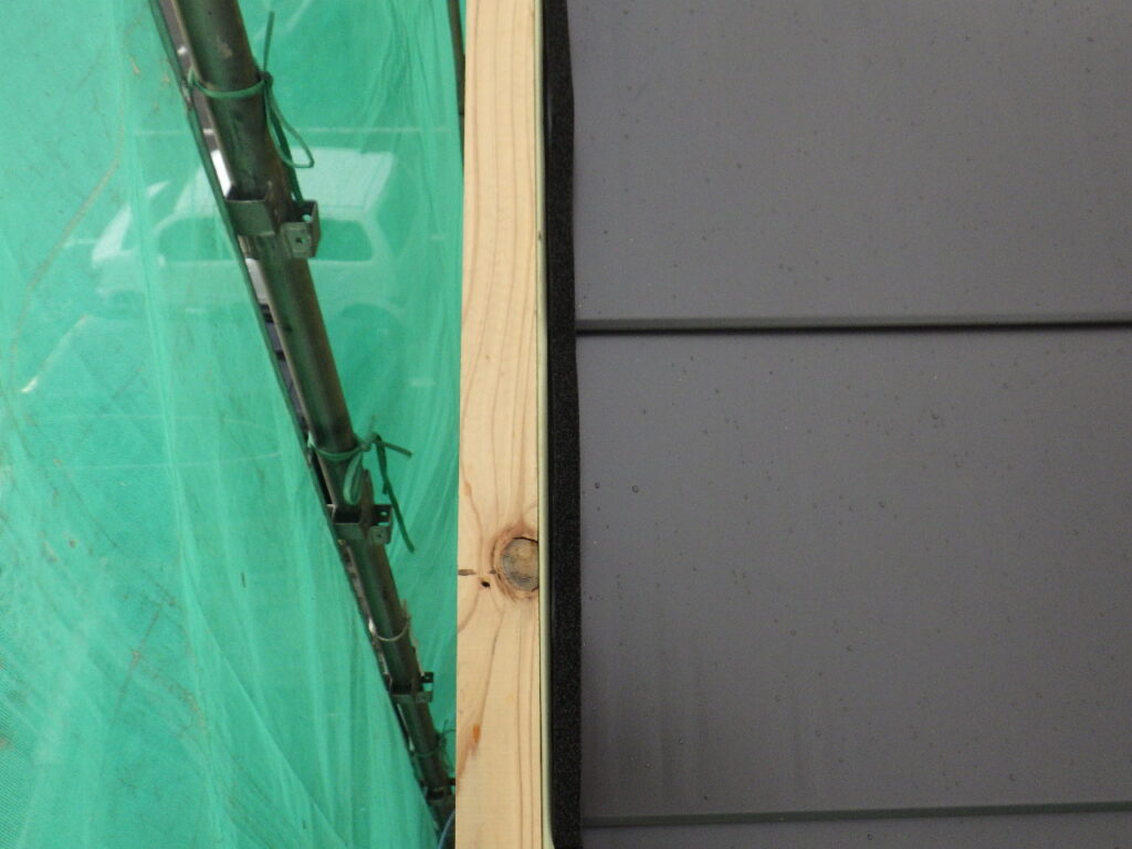 ケミカル面戸の取り付け終了