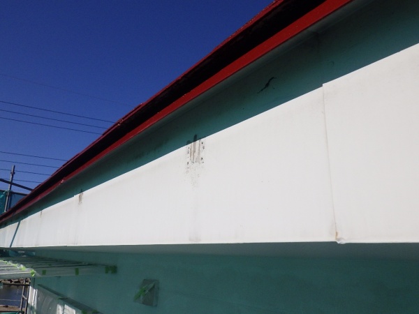 雨樋金具を撤去しました