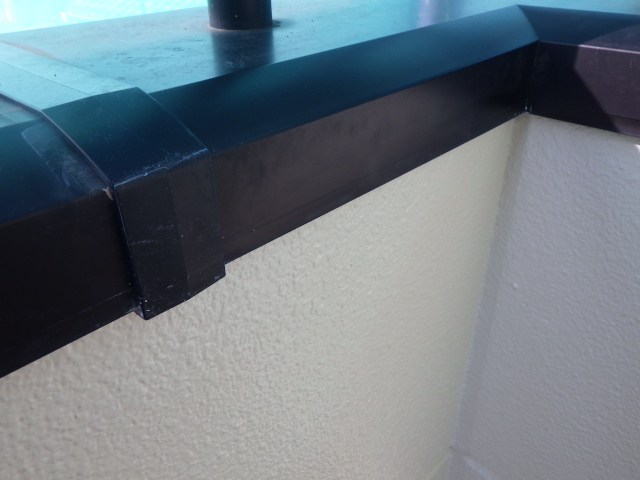 補修後の笠木の状態です