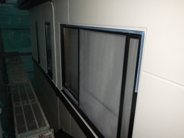 補修用の養生をしました