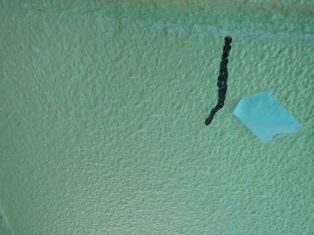 補修前の外壁の状態です