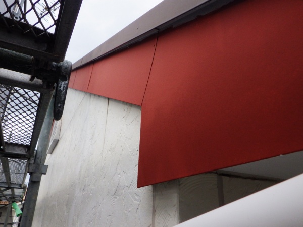 板金部の下塗り終了です