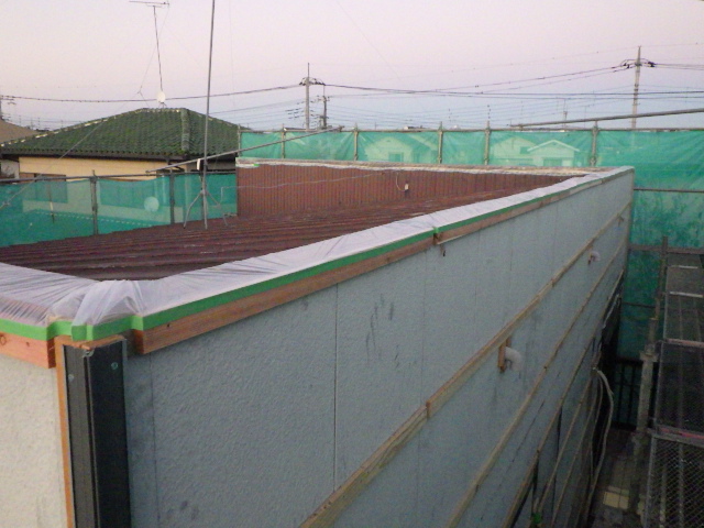 雨養生をしました