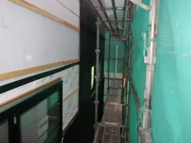 本日の施工後の状態です