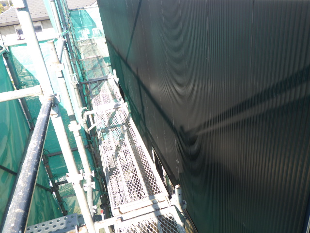 西面が終了しました