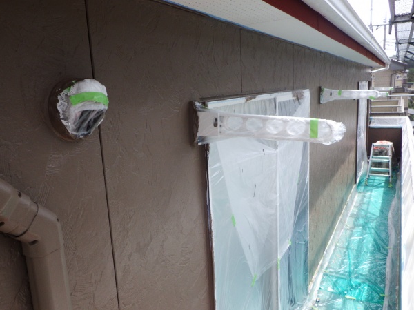 上段中塗り塗装終了です