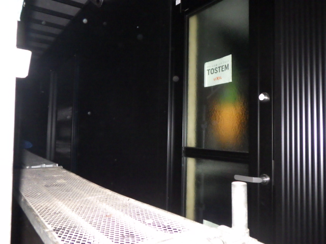 １階の役物取り付け終了