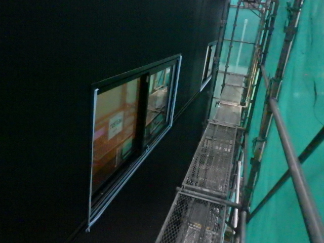 シーリング養生をしました