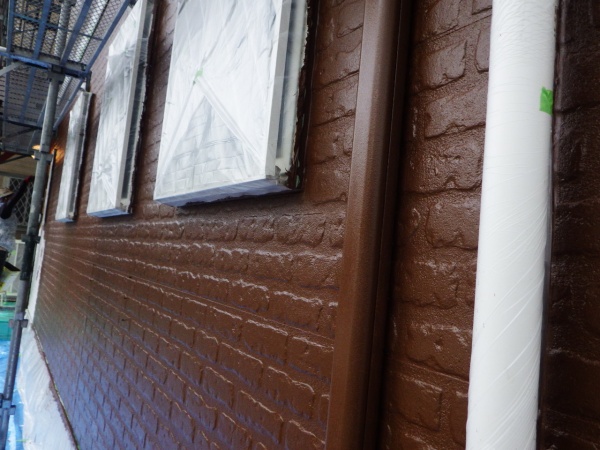 下段の中塗り塗装終了です