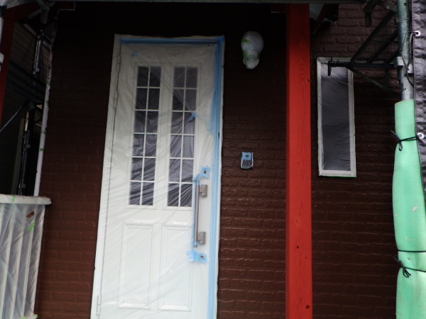 下段の中塗り塗装終了です