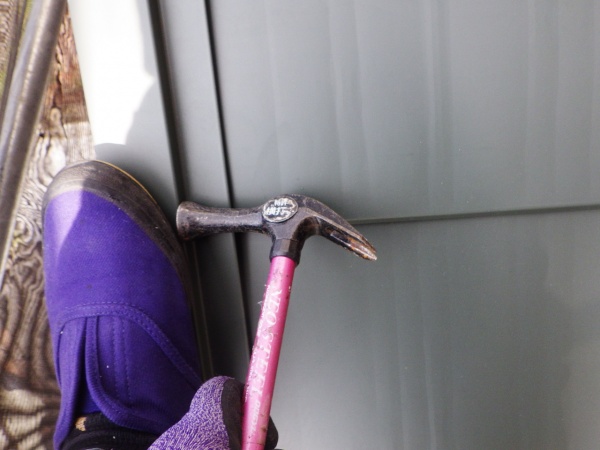 ケラバ包み板金の取り付けました