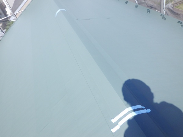 板金シーリング用養生をしました