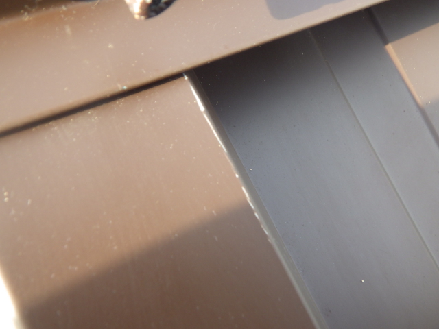 作業中に付いた傷です