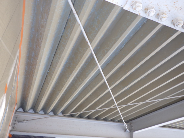 ペフ剥がしが終了しました