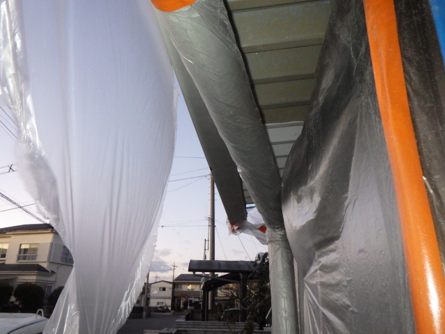 下塗り塗装が終了しました