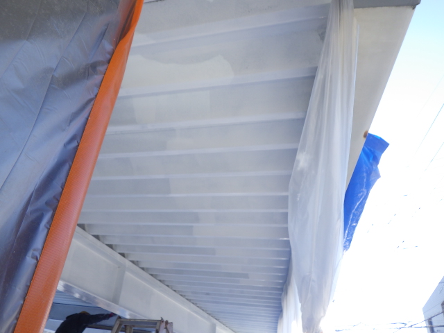 下塗りが完了しました