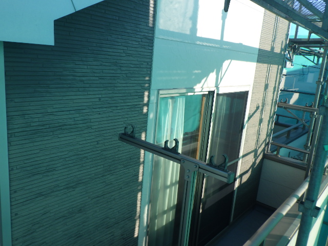 施工前の２階外壁の状態です