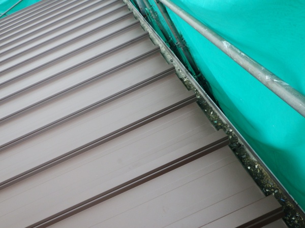 本日の施工後の状態です