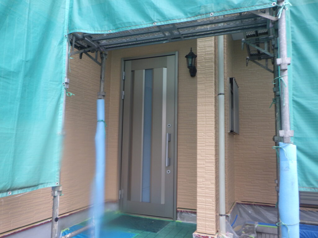 本日の施工後の状態です