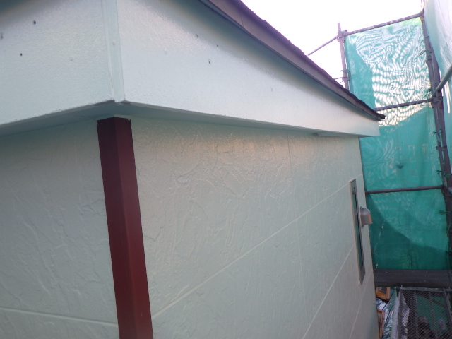 養生ばらし終了です