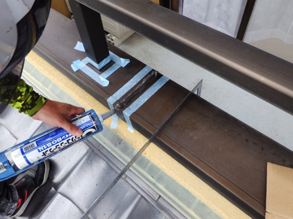 新規シーリング打ち中です