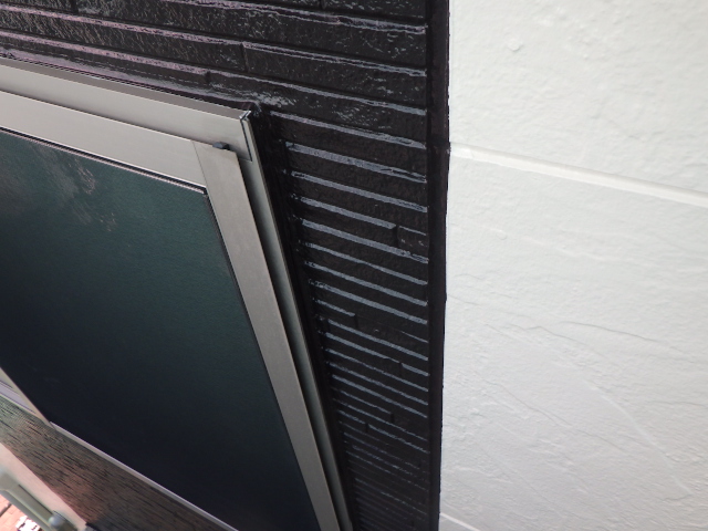 外壁の補修完了です