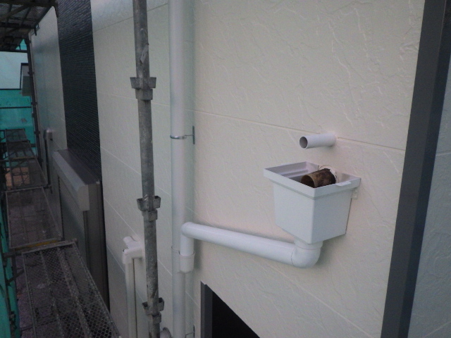 施工後の外壁の状態です