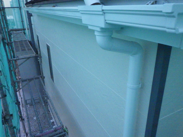 施工後の外壁の状態です