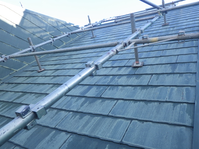 施工前の北面屋根です