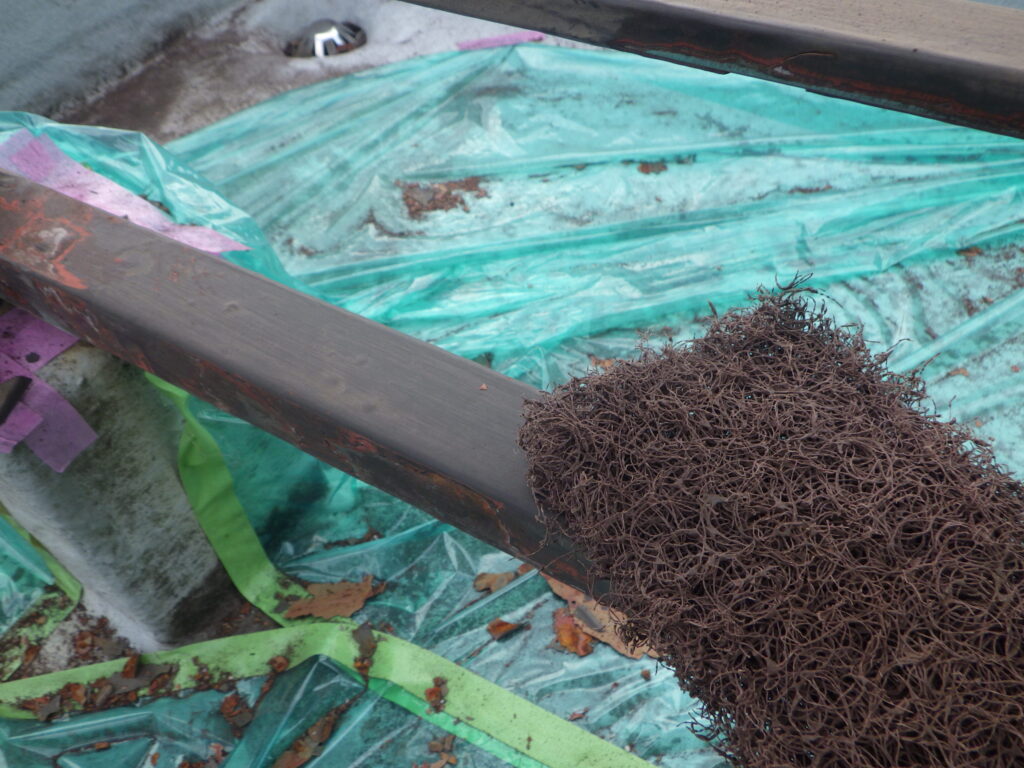 マジックロンでケレン中です