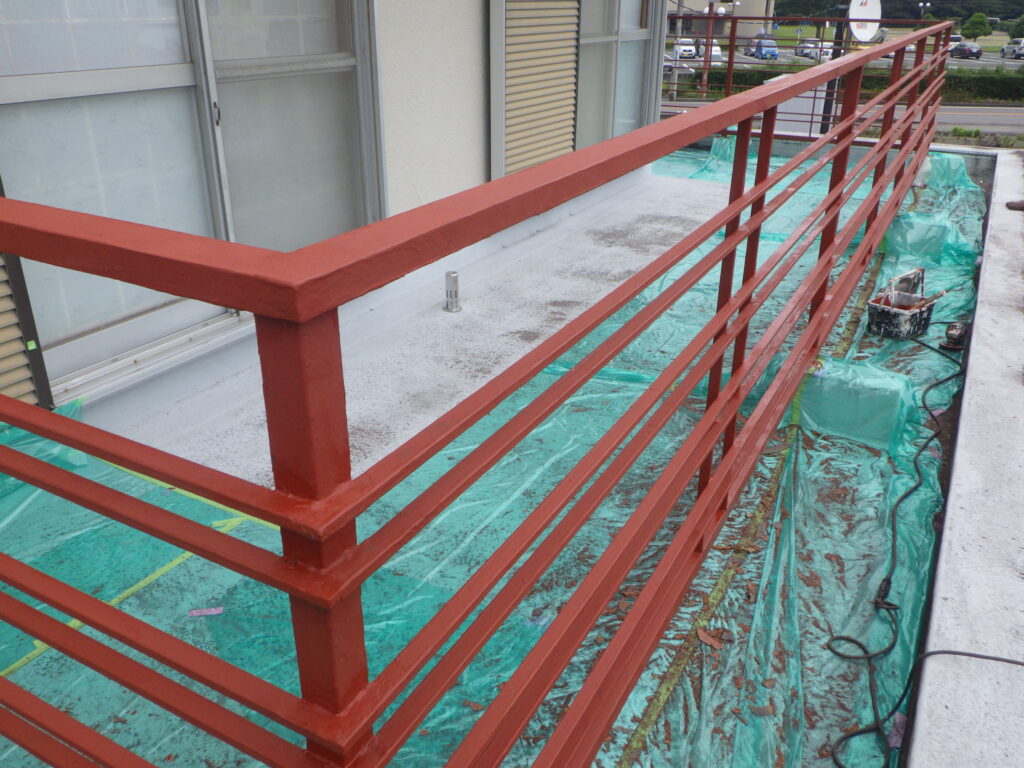 本日の施工後の状態です