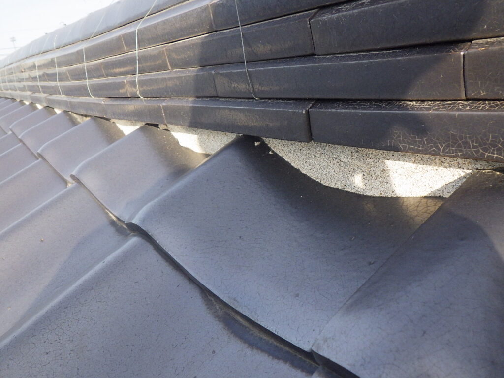 施工前の漆喰の状態です