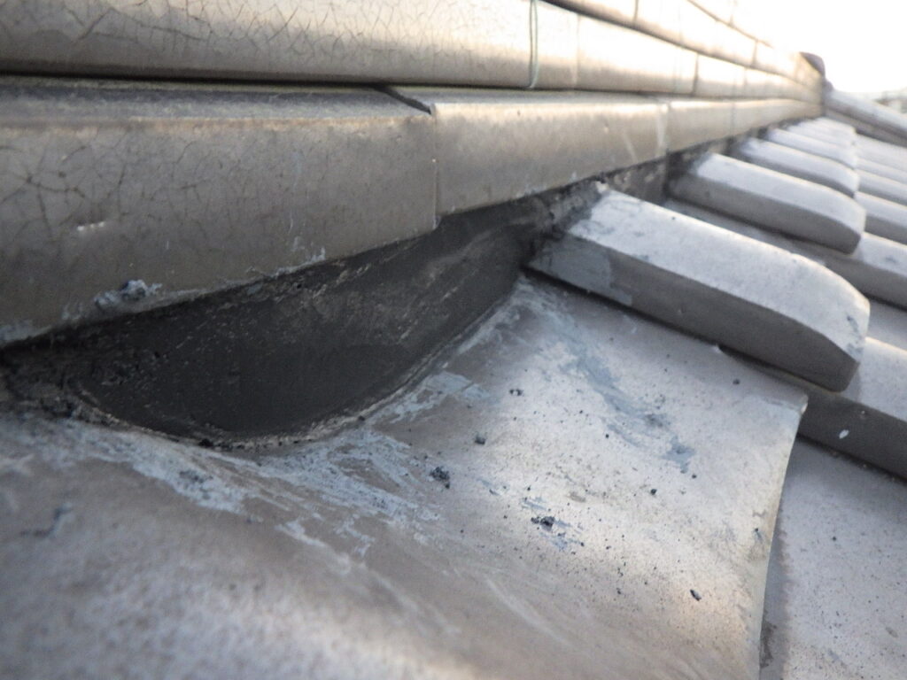 施工後の漆喰の状態です