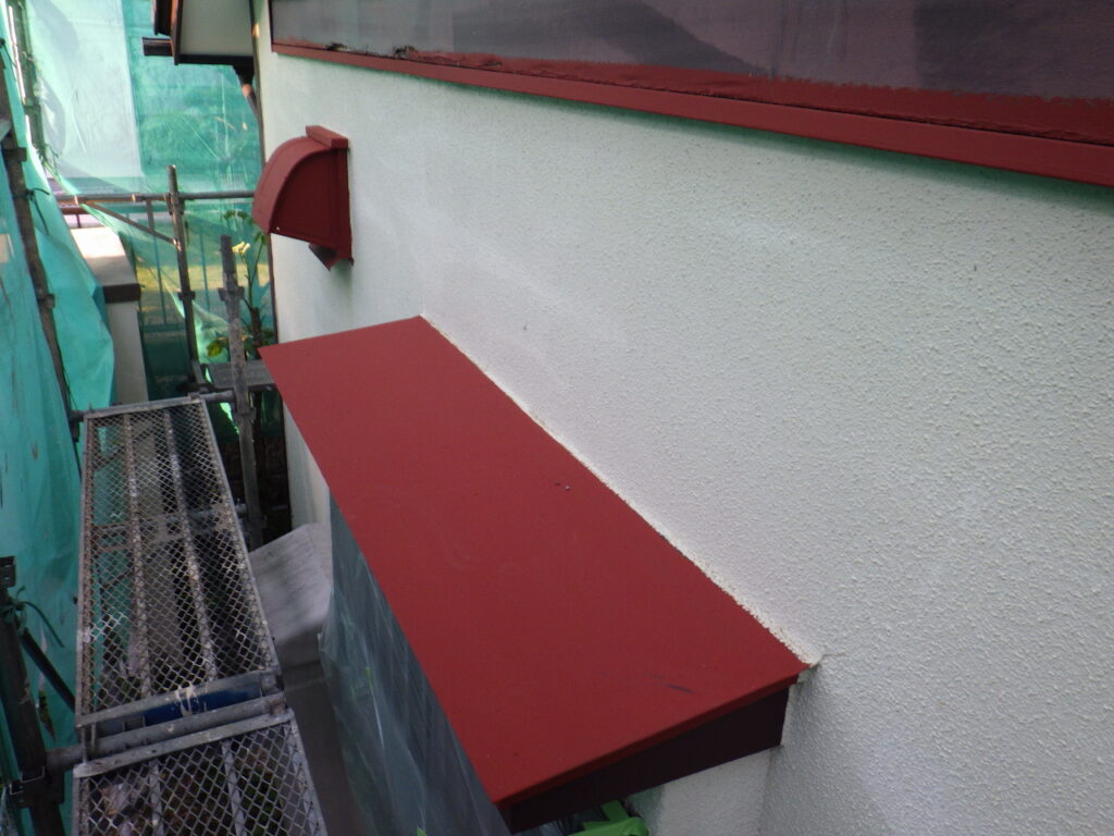 板金部錆止め終了