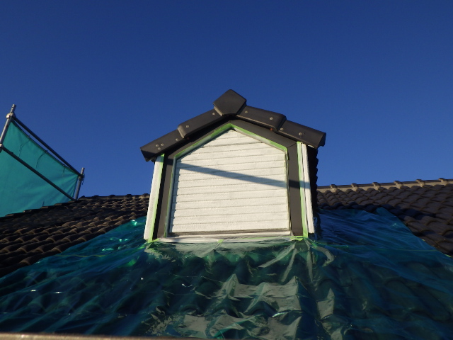 ドーマの下塗り終了です