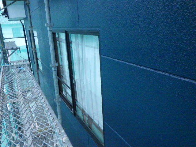 外壁塗装の掃除補修が終了しました