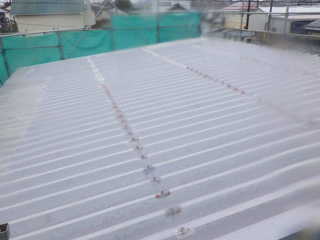 高圧洗浄が終了しました