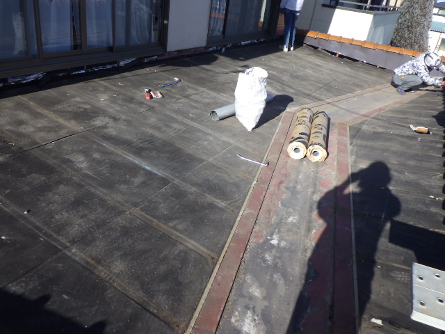 屋根の清掃完了です