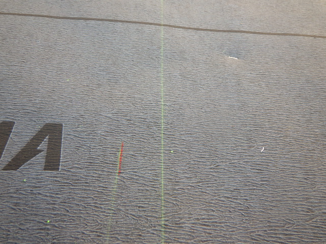 墨を打ちました