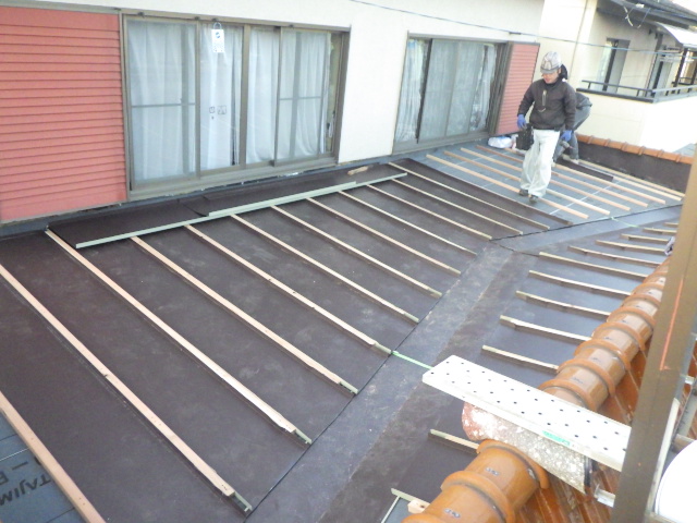 本日の施工後の状態です