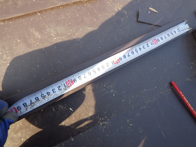 カッパをカットします