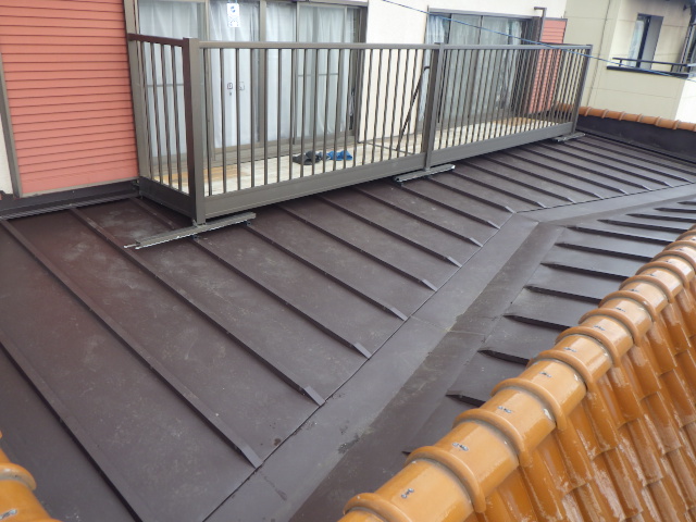 施工後の屋根の状態です