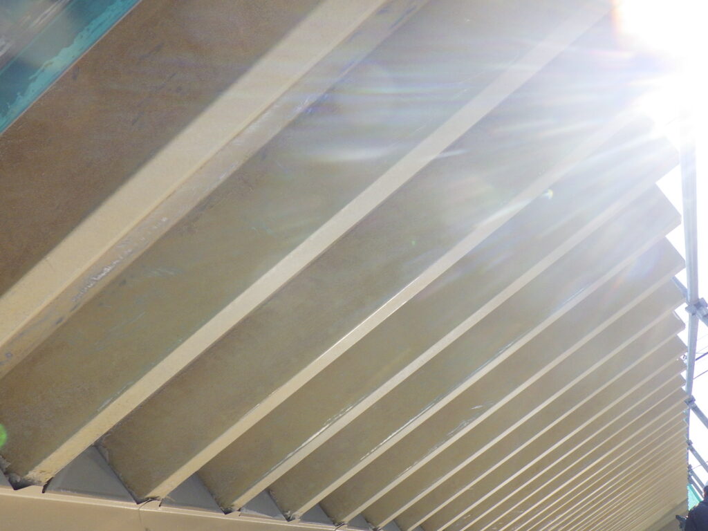 折半裏のケレン終了です