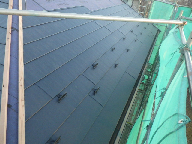 雪止めを取り付けました